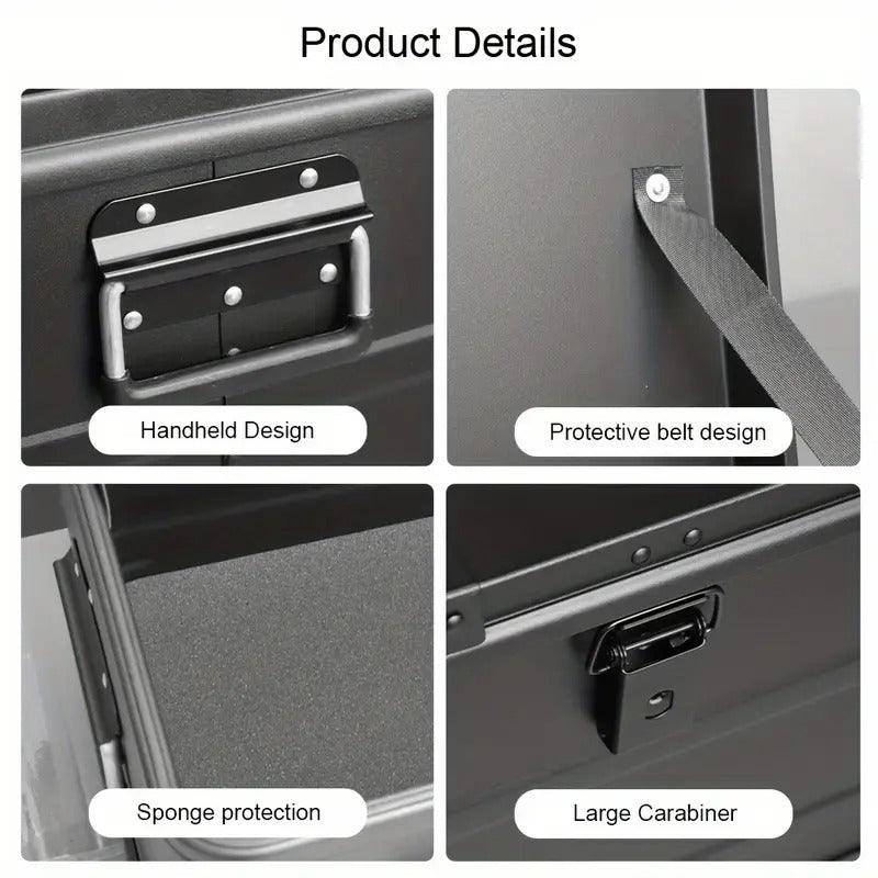 Heavy-Duty 50L Outdoor Aluminum Storage Box