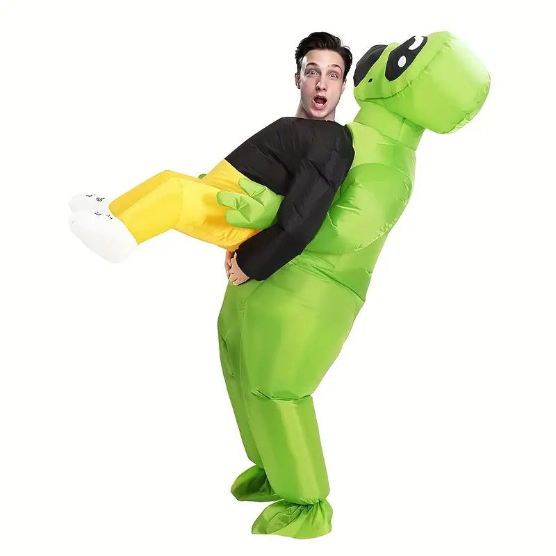 Self-Inflating Alien Abduction Costume with USB Power