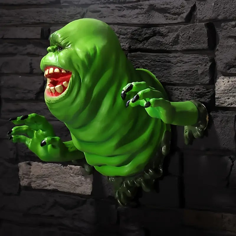 Slime Monster Wall Decal Rubber Halloween Decoration