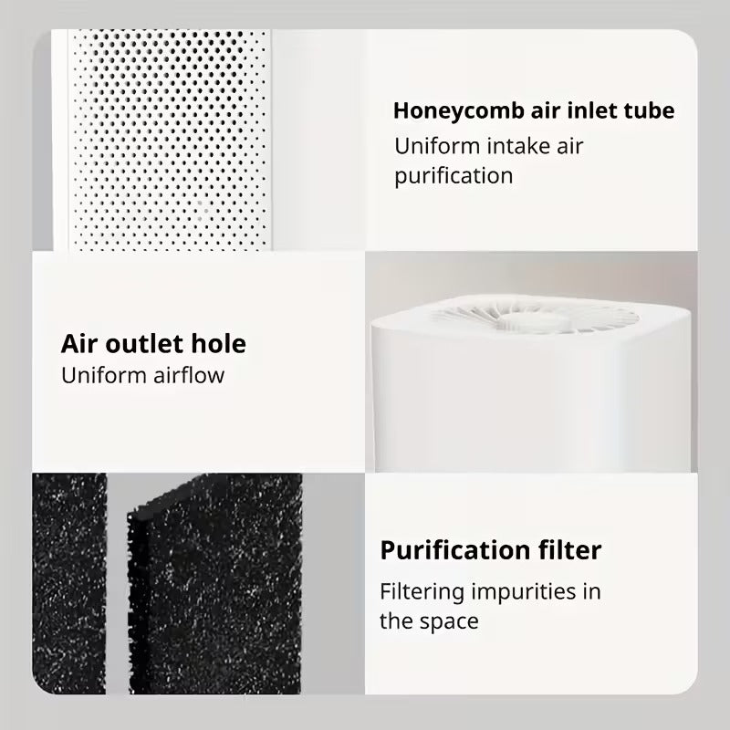 Air Purifier with HEPA & Carbon Filter for Home