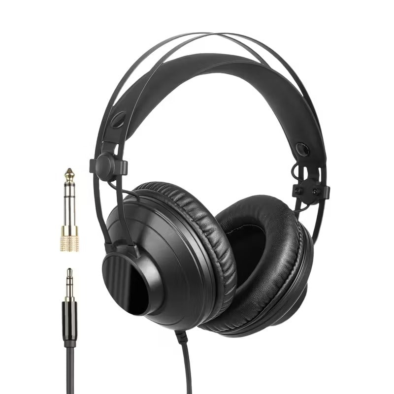 Dual Plug Wired Studio Headphones