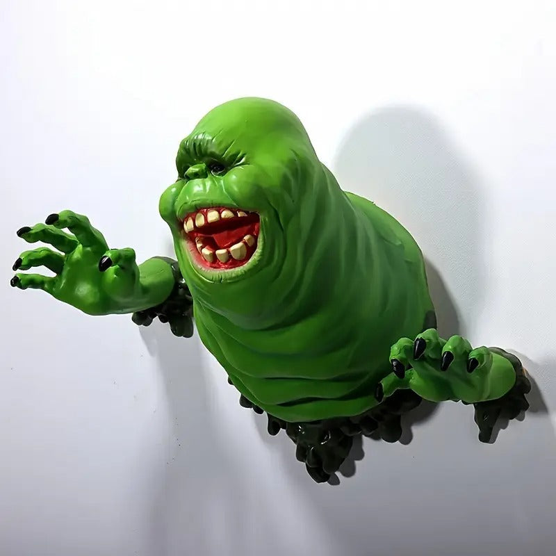 Slime Monster Wall Decal Rubber Halloween Decoration