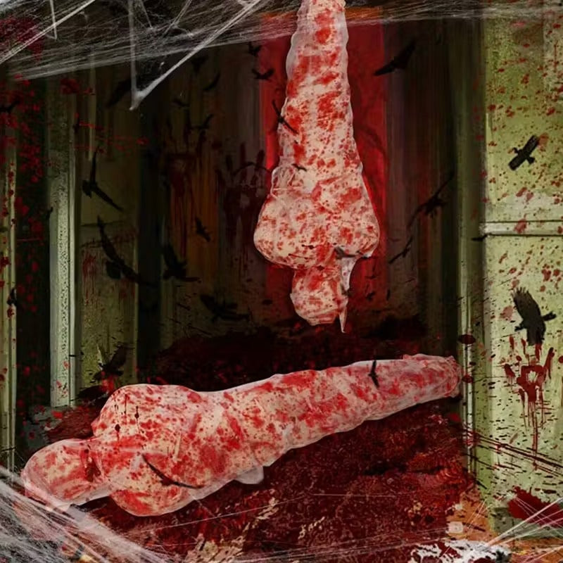 Halloween Inflatable Fake Corpse Decoration Set