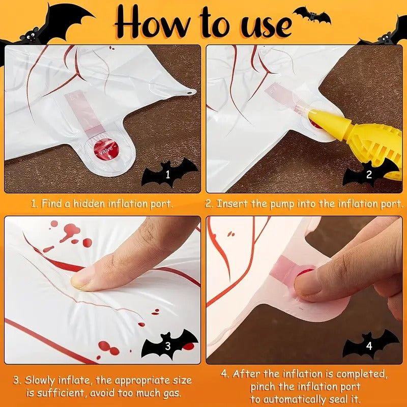 Realistic Eye Balloons Halloween Party Decor (12pcs)