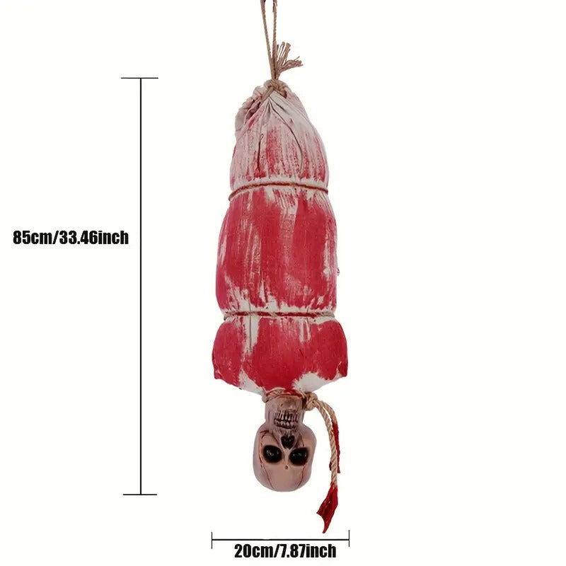 Spooky Halloween Hanging Ghost with Sound and Lights