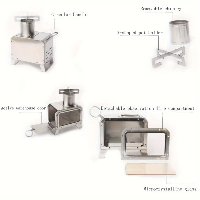 Stove Portable Outdoor Barbecue Grill