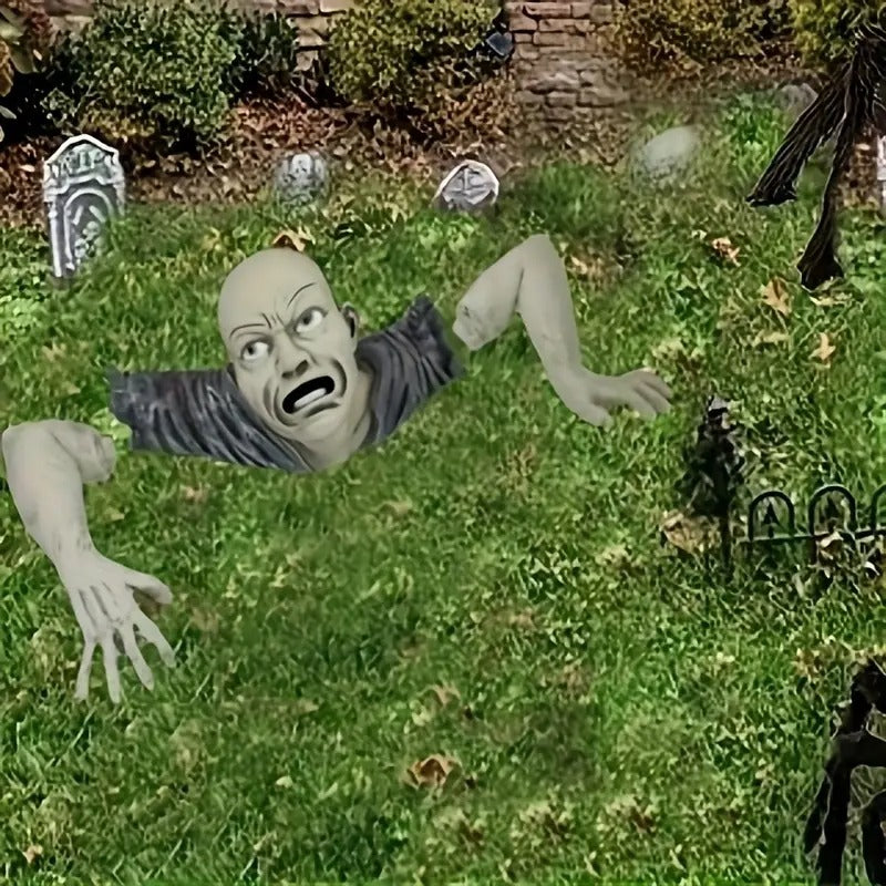 Latex Crawling Ghost Halloween Decorative Sculpture