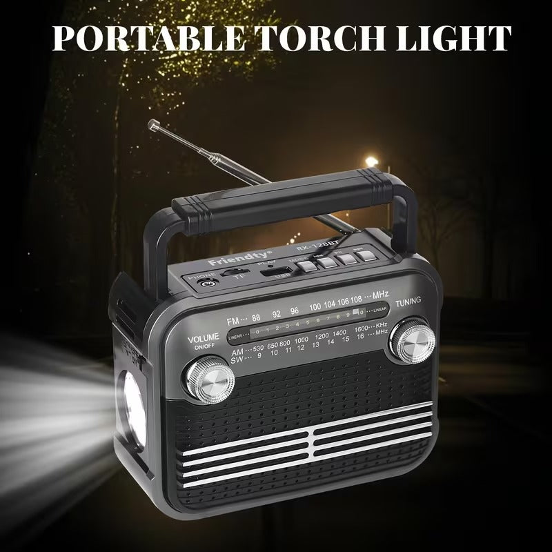 All-Band Radio with USB/BT/FM/AM/SW