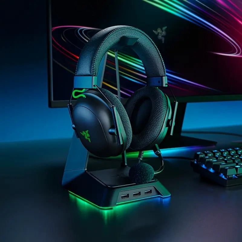V2 Wired Gaming Headset with USB Sound Card