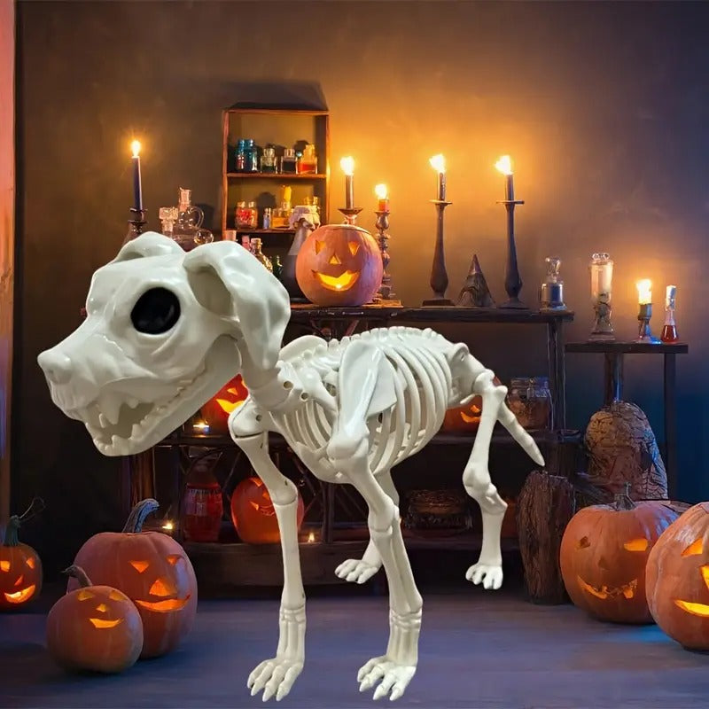 Halloween Dog Skeleton Outdoor Decoration