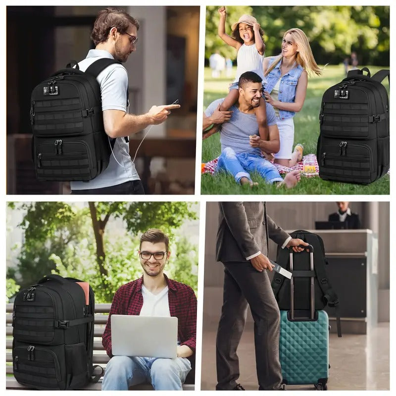 Travel Backpack for Men with Laptop Compartment