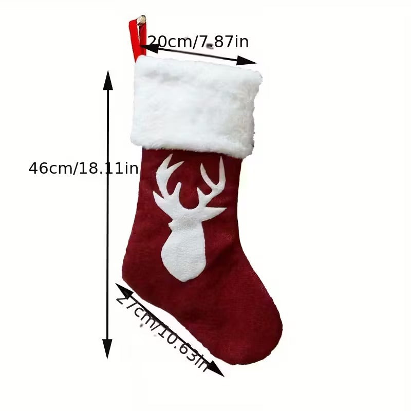 Christmas Stocking Pendant Set (4pcs)