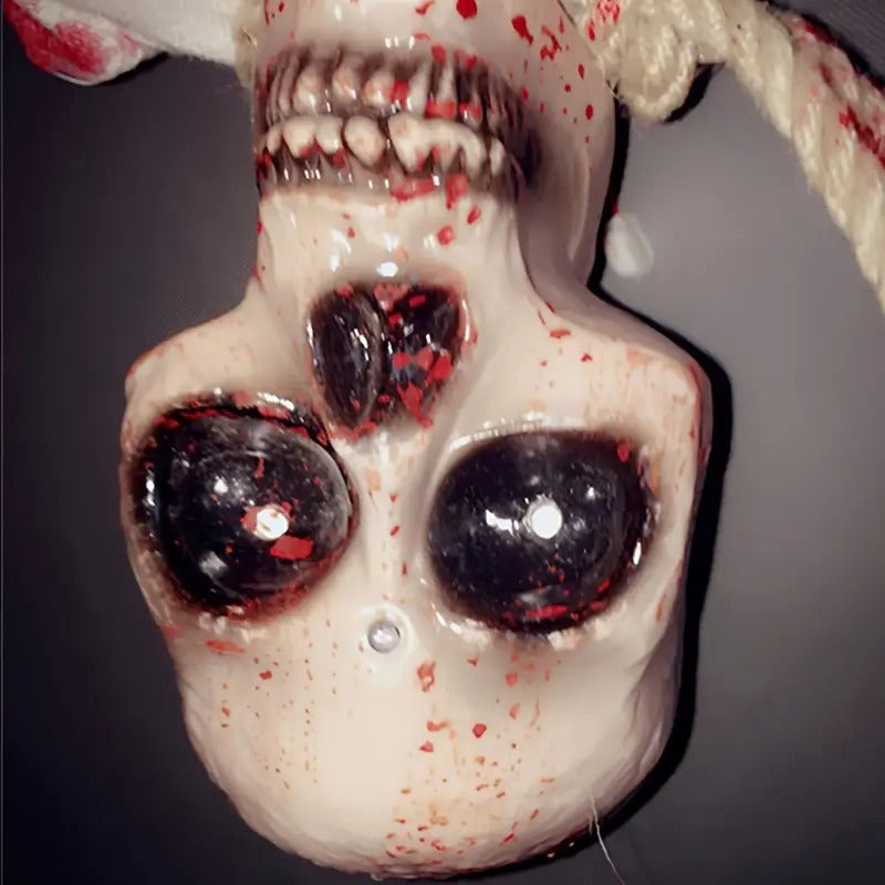 Spooky Halloween Hanging Ghost with Sound and Lights