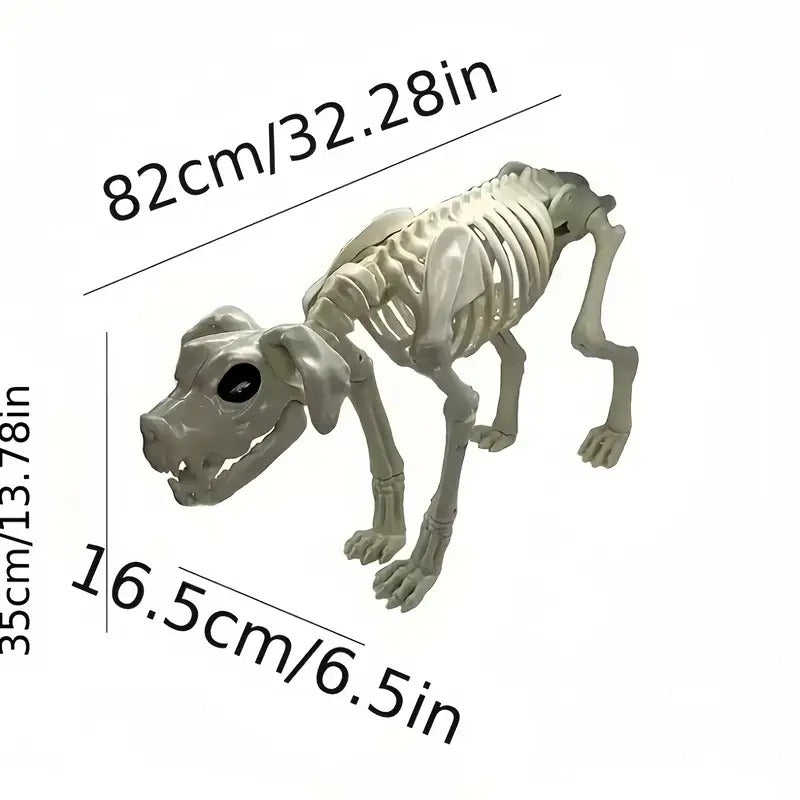 Halloween Dog Skeleton Outdoor Decoration