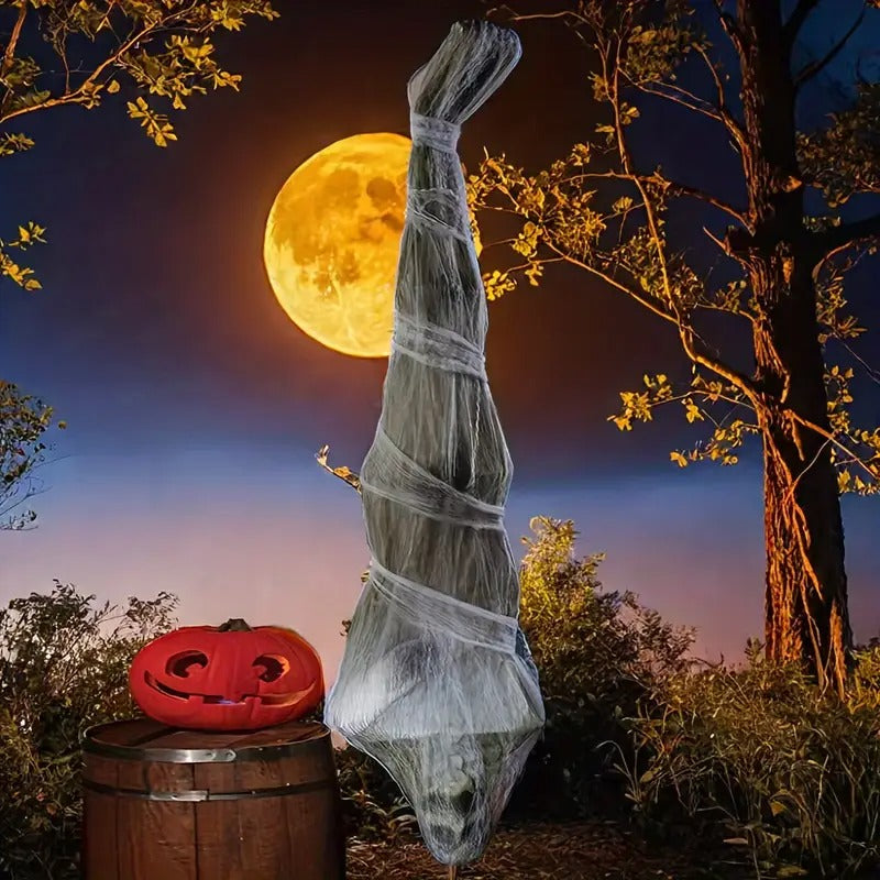 Giant Hanging Mummy Halloween Decoration