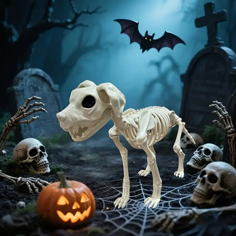 Halloween Dog Skeleton Outdoor Decoration