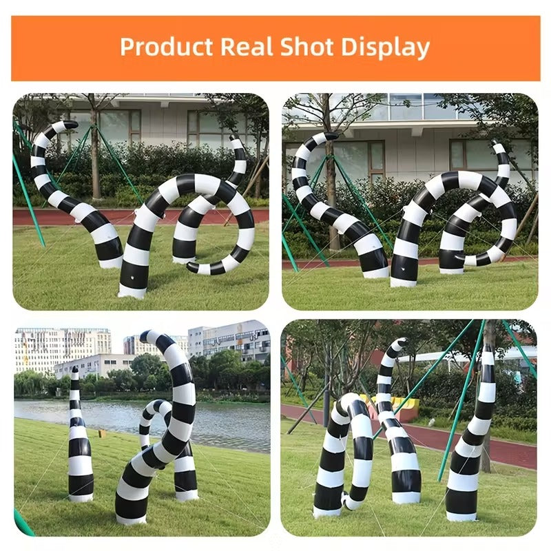 Giant Halloween Inflatable Snake Set (3pcs)