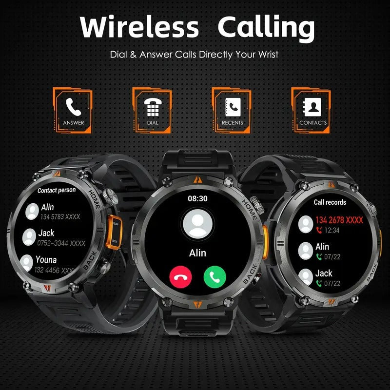 Sports Smart Watch with Wireless Call Function