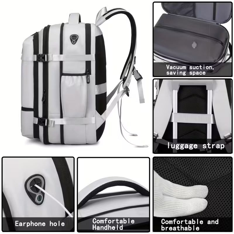 Laptop Travel Backpack with Trolley Sleeve