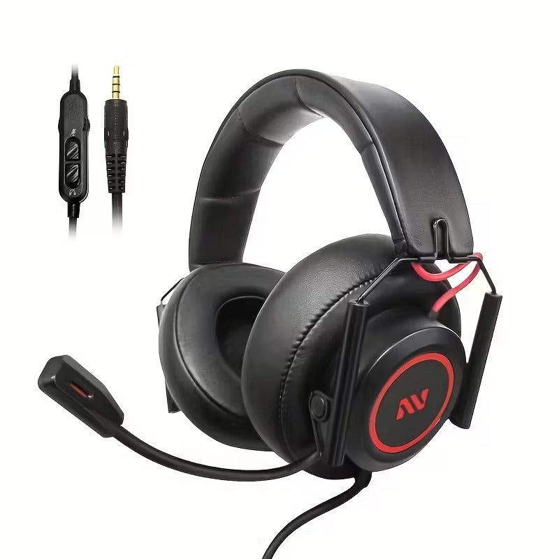 Gaming Headset with Mic Wired Over-Ear