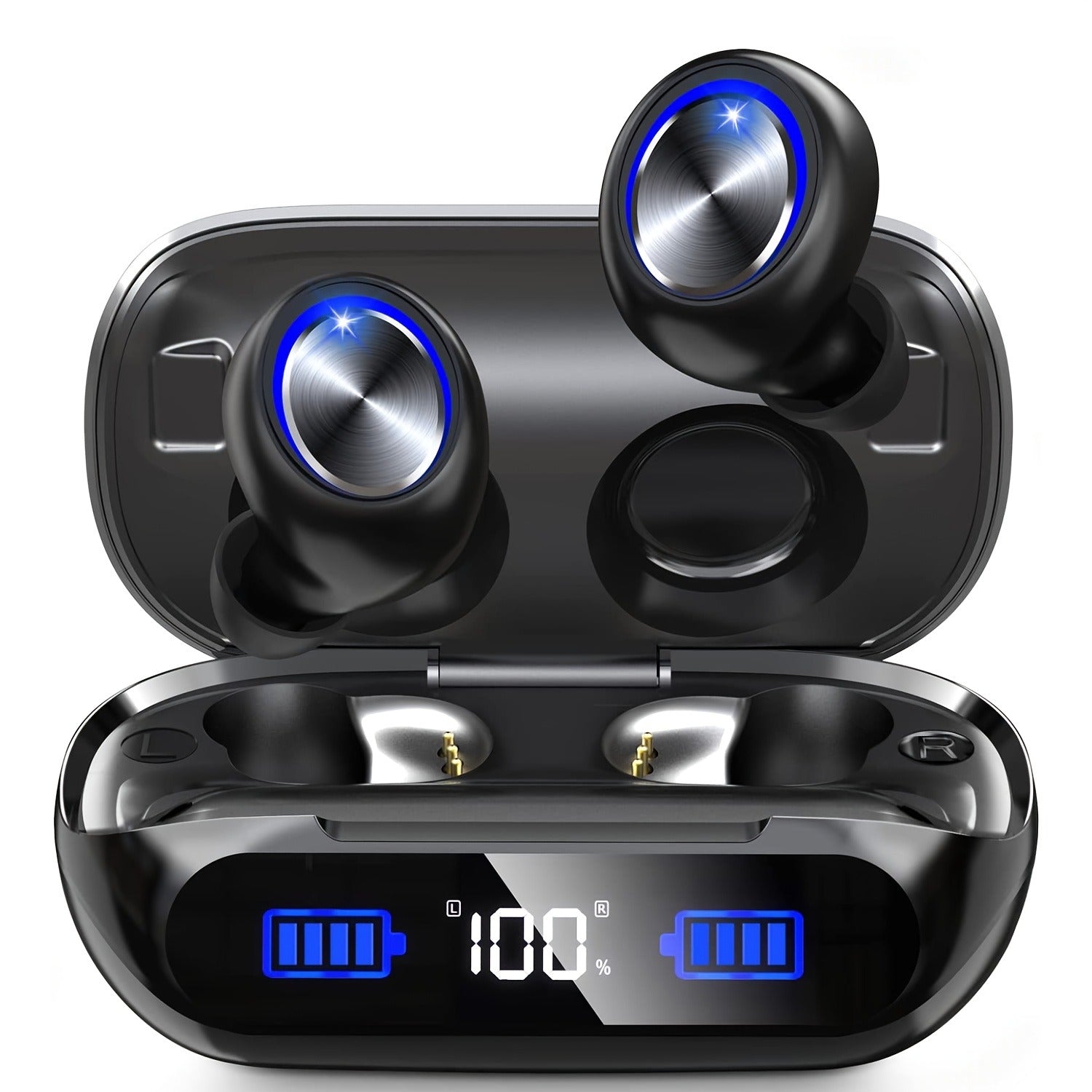 Wireless Earbuds Playtime Bluetooth 5.3 Noise Cancelling