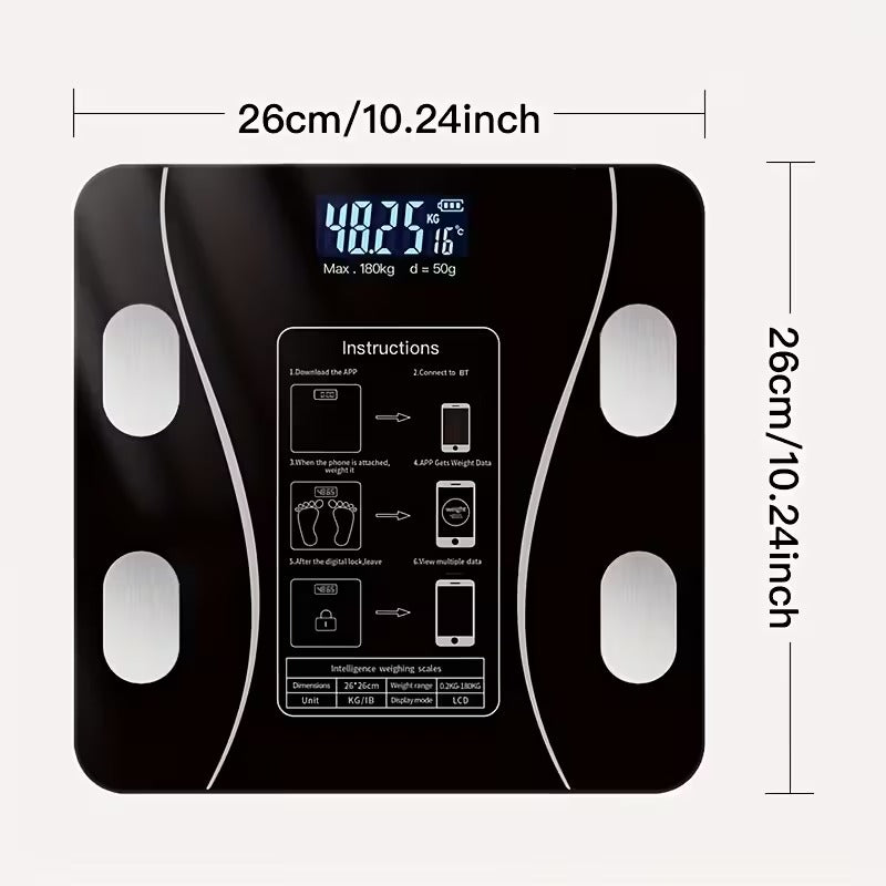 Smart Digital Weight Scale with App Connection