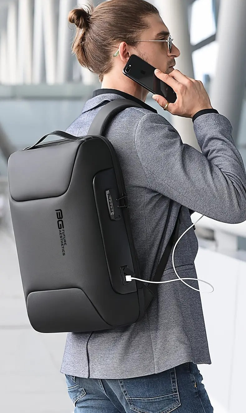 Men's TSA Laptop Backpack with USB Port
