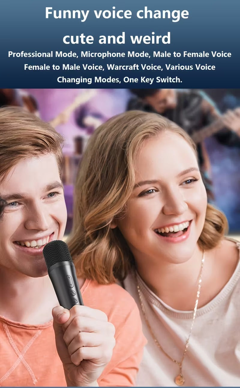 Wireless Speaker with Dual Microphones