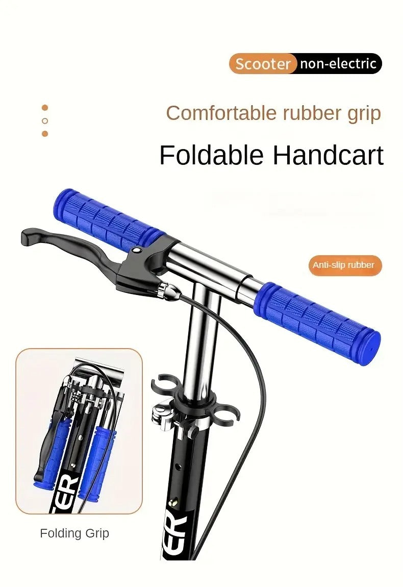 Adult Foldable Kick Scooter with Hand Brake