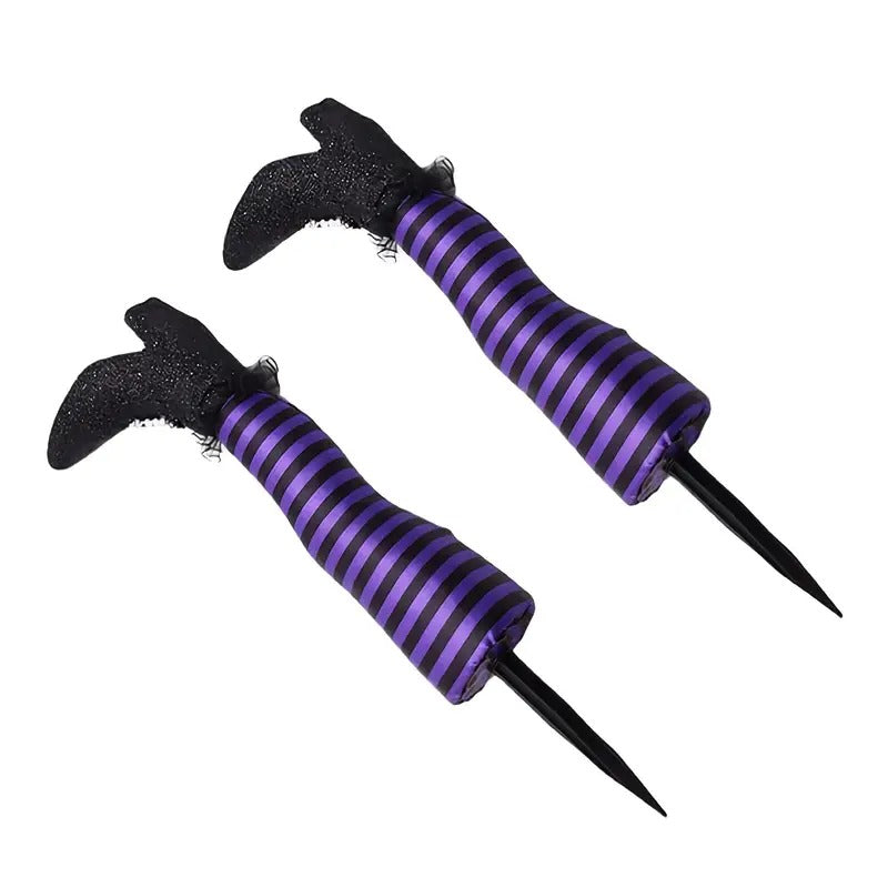 Halloween Witch Legs Prop Decoration (2pcs)