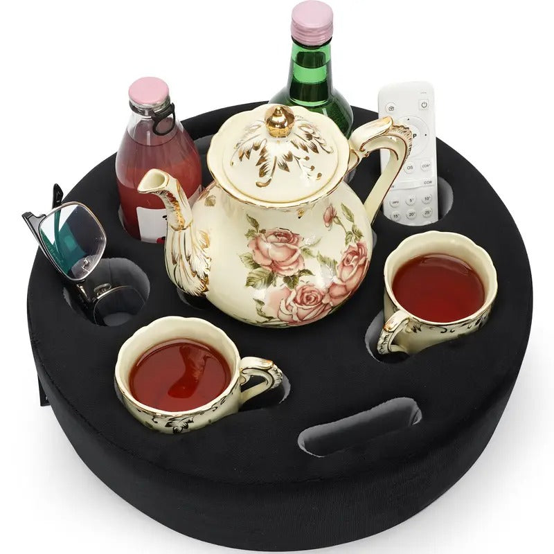 Couch Cup Holder Pillow Sofa Organizer Caddy Tray