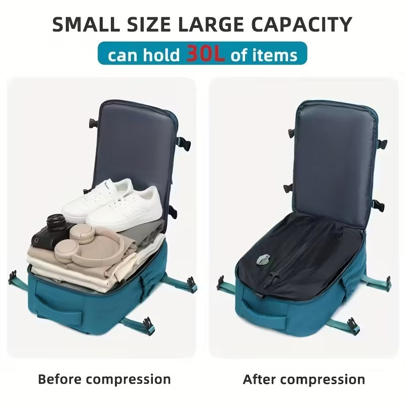 Backpack with USB Charging and Pump