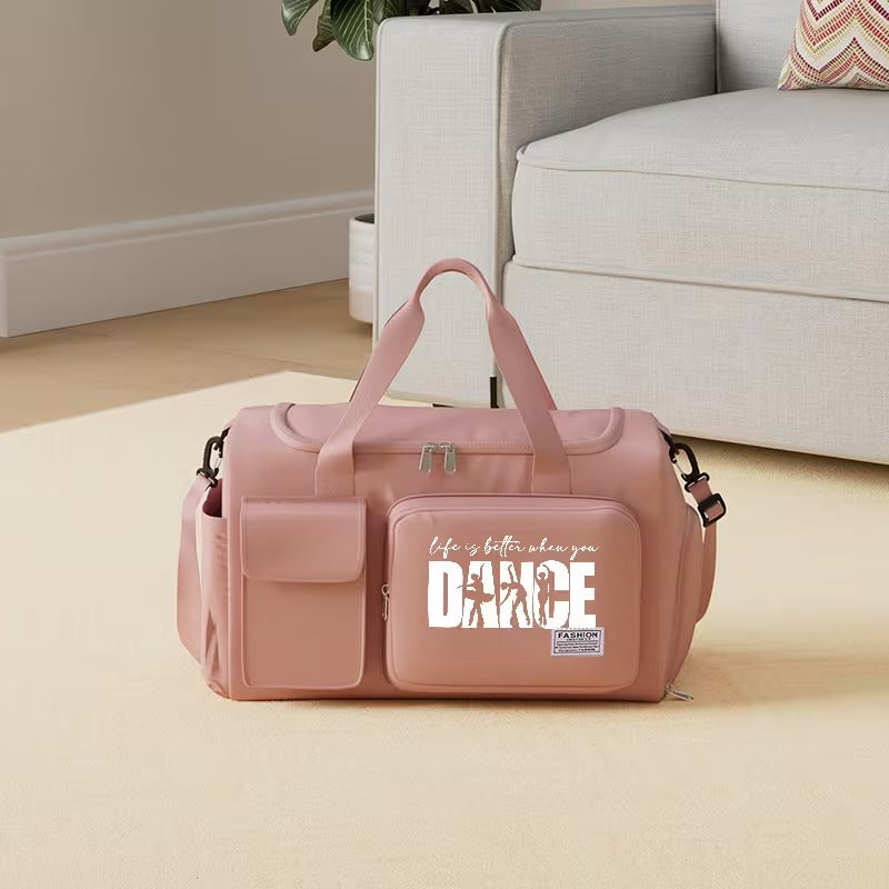 Large Gym Duffle Bag with Shoe Compartment