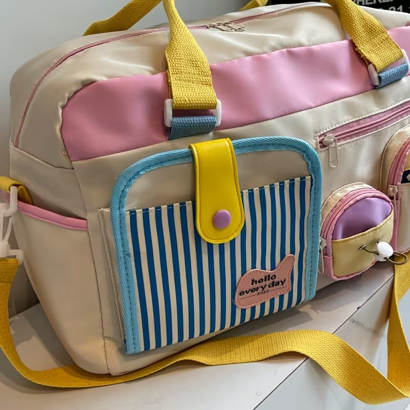 Women’s Travel Duffel Bag with Shoe Compartment