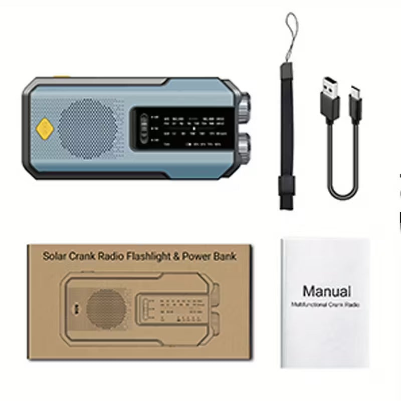 All-in-One Emergency Radio with Power Bank