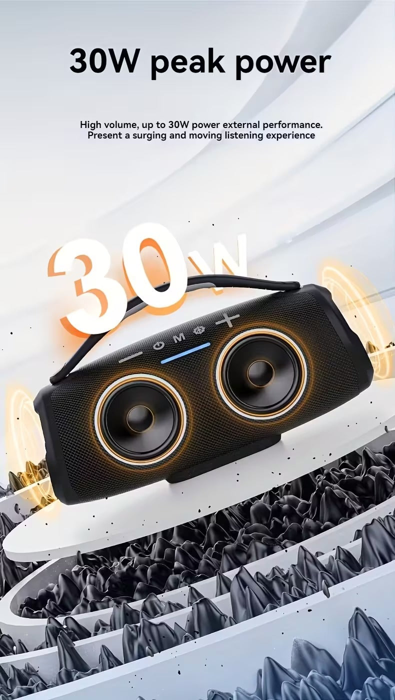 Wireless Dual Speaker with Subwoofer and Mic