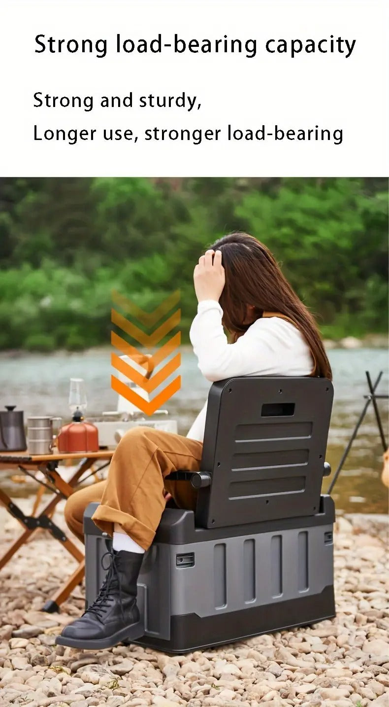 Foldable Outdoor Car Storage Box Multi-Functional