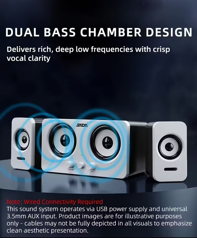 Desktop Stereo Surround Computer Speaker