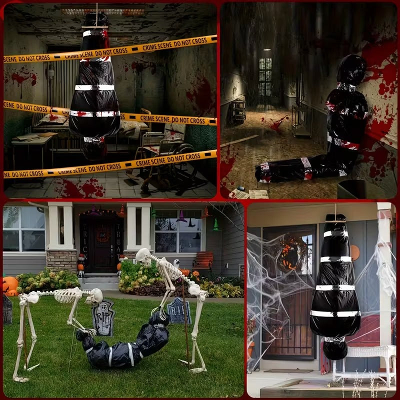 Halloween Inflatable Corpse Set with Pump (5pcs)