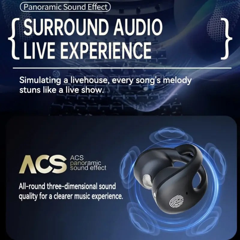 Wireless Earbuds Pure Bass Sound Bluetooth Headset