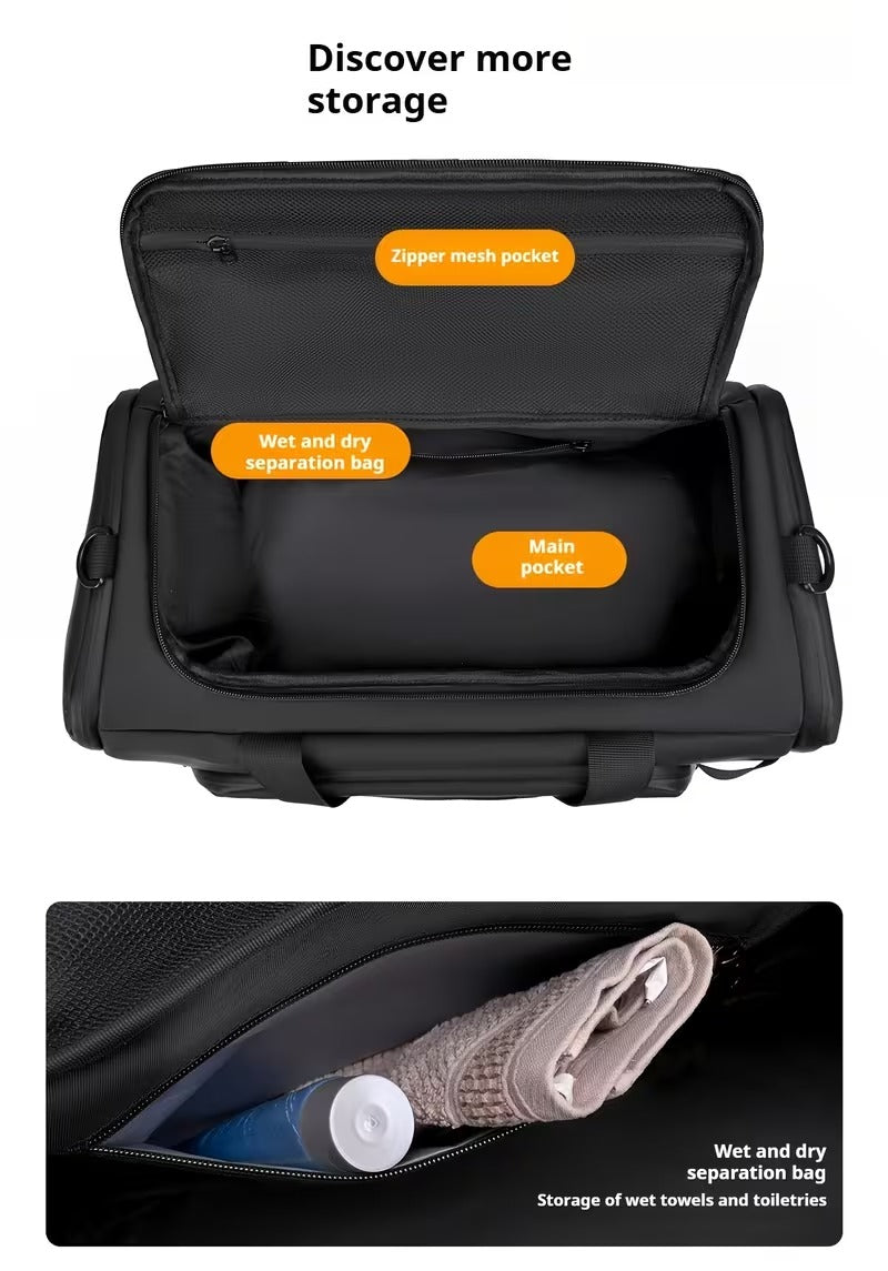 Large Duffel Bag with Shoe Compartment