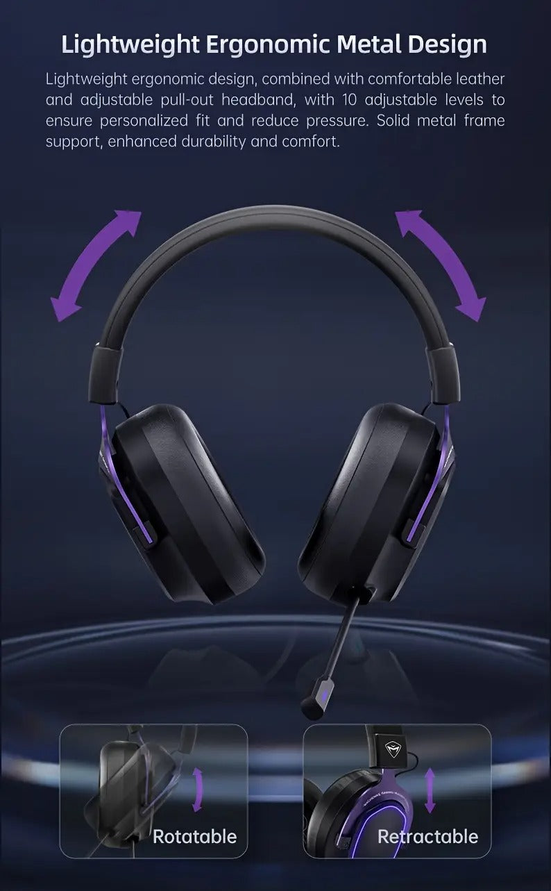 Wireless Gaming Headset 7.1 Surround 138H Battery