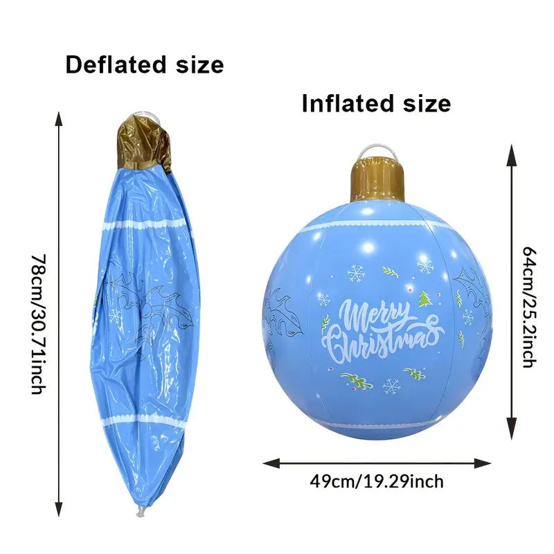 Giant Christmas Inflatable Ball Set (4pcs)
