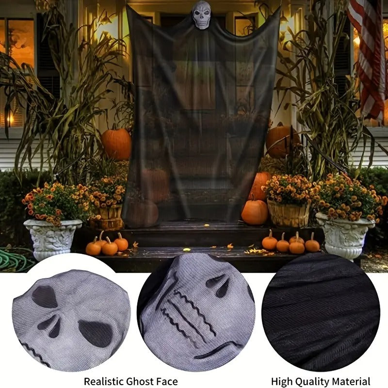 Halloween Hanging Ghost Mask Set Decoration