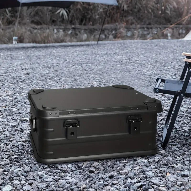 Heavy-Duty 50L Outdoor Aluminum Storage Box