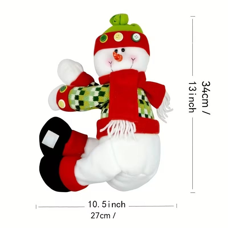 Snowman Christmas Tree Topper Holiday Decor