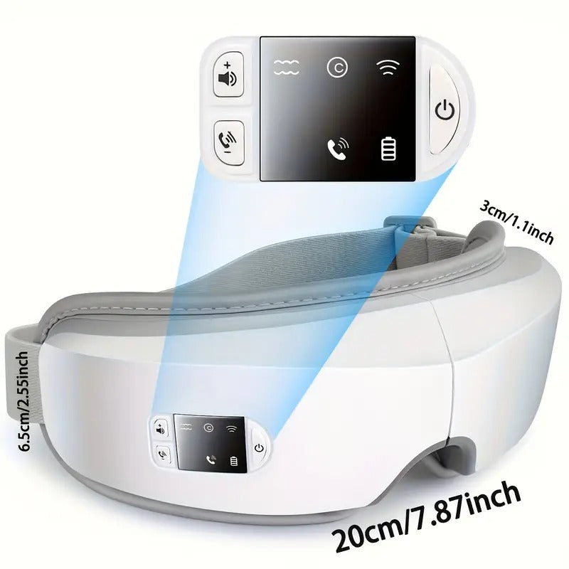 Smart Eye Massager with Heat Therapy and Vibration