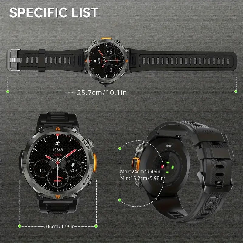 Sports Smart Watch with Wireless Call Function