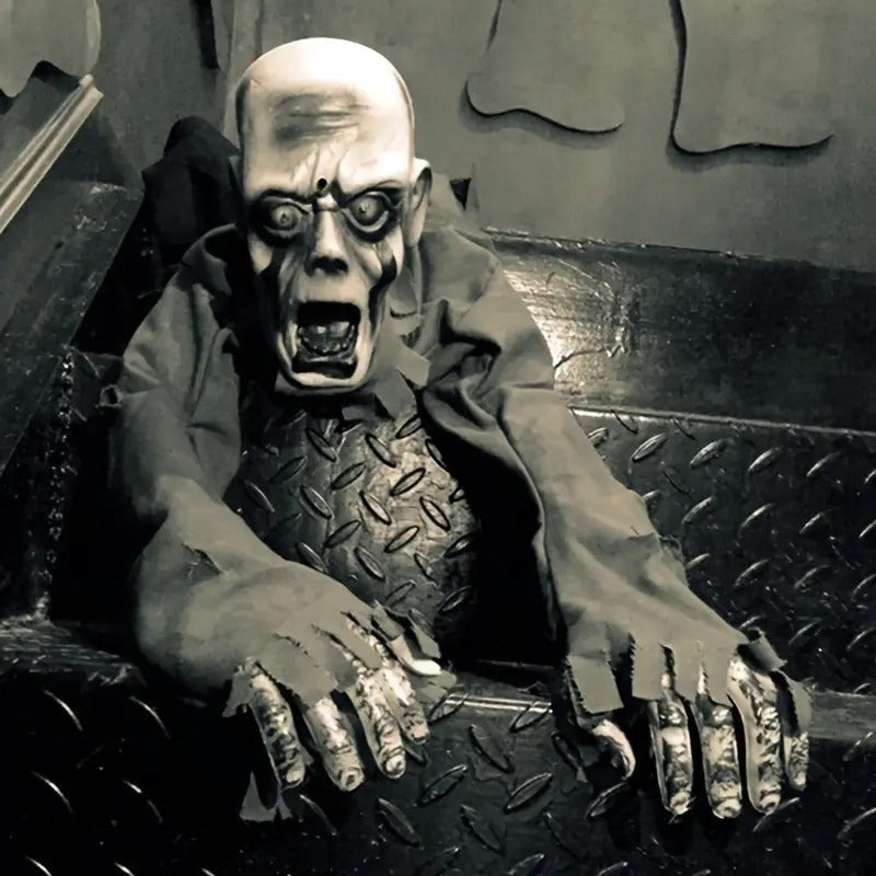 Halloween Crawling Zombie Animated Decoration