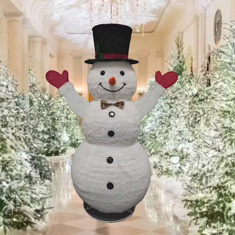 Gentleman Style Telescopic Snowman